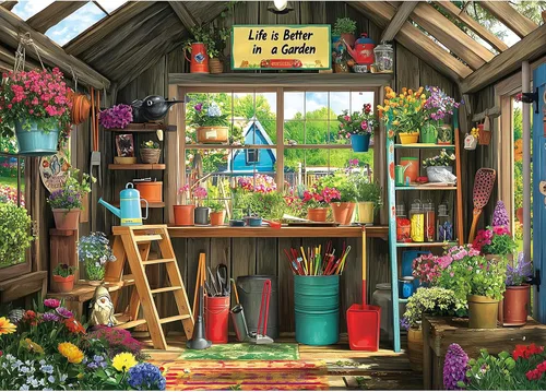 Miniatura 16 de Rompecabezas para adultos de 1000 piezas, rompecabezas de casa victoriana al atardecer para decoración familiar, juego de fiesta, tamaño terminado
