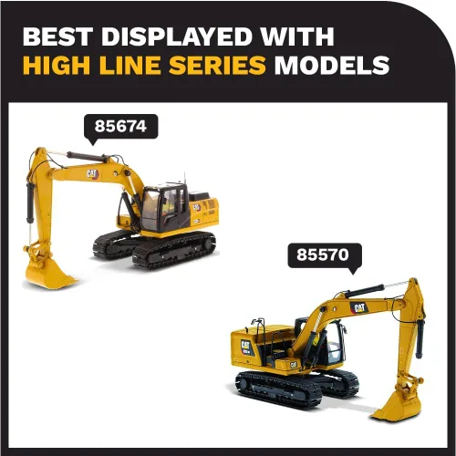 Miniatura 7 de 1:50 Caterpillar 323 GX Excavadora hidráulica - Serie High Line por Diecast Masters