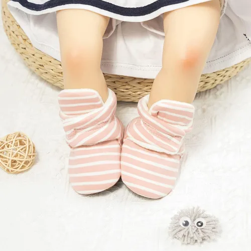 Miniatura 116 de Sawimlgy - Botines de algodón antideslizantes para recién nacido, con agarre, para cuna o para el invierno