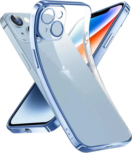 Miniatura 165 de Supdeal Funda transparente para iPhone 13 Pro, no amarillea, protección de cámara, probada en caídas de grado militar, transparente, a prueba
