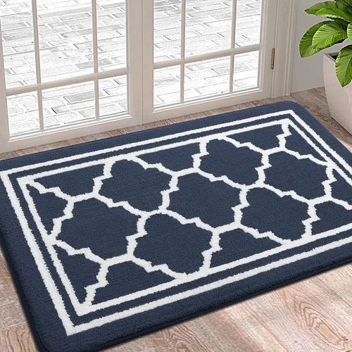 Miniatura 33 de Buganda Alfombra para Puerta Interior, Felpudo Resistente a la Suciedad y Absorbente, Antideslizante, Alfombras de Perfil Bajo para Entrada Marrón