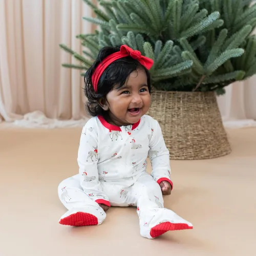 Miniatura 42 de KYTE BABY Pies unisex con cierre de cremallera, rayón hecho de bambú, 0-24 meses