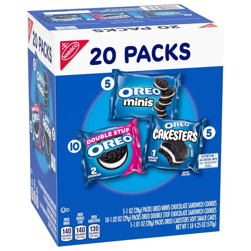 Miniatura 13 de OREO Lovers Cookies and Cakesters Soft Snack Cakes Paquete variado