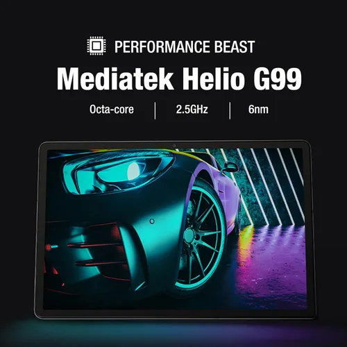 Miniatura 5 de AGM PAD P1 Tablet Android resistente con funda, pantalla FHD 2K de 10.36 pulgadas, 120 Hz, impermeable, a prueba de caídas y polvo, MTK G99, Android