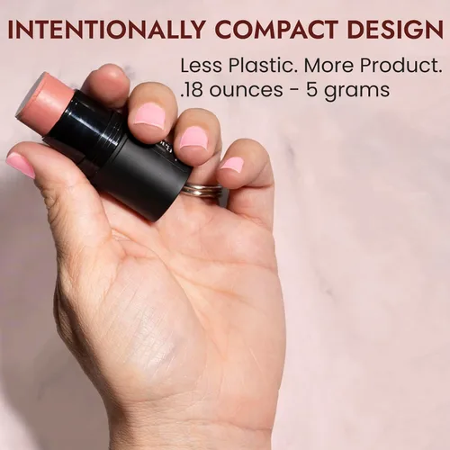 Miniatura 8 de BaeBlu Tinte orgánico para mejillas, 100% natural, vegano, sin gluten, crema bronceadora en barra, fabricado en Estados Unidos, puesta de sol