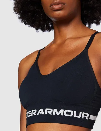 Miniatura 3 de Under Armour Sujetador largo sin costuras de bajo impacto para mujer