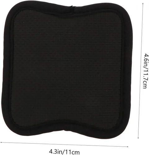 Miniatura 9 de BESPORTBLE 2 pares de almohadillas de mano para hombre, almohadilla de agarre de mano desnuda, accesorios de gimnasio para hombre, guantes de mano