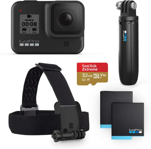 Miniatura 12 de GoPro HERO8 Black - Cámara de acción impermeable con pantalla táctil 4K Ultra HD Video 12MP Fotos 1080p Estabilización de transmisión en vivo