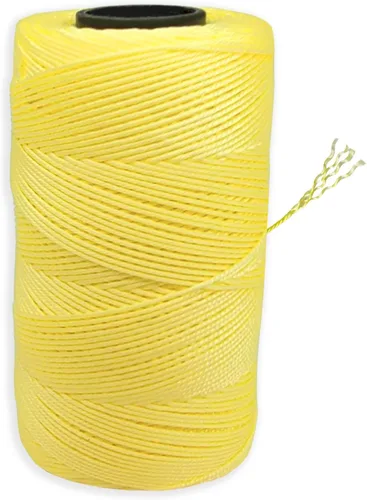 Simxkai Línea de nailon de 4 hebras de 830 pies de longitud, línea de cometa fuerte y duradera, cuerda Mason, herramientas de jardinería perfectas