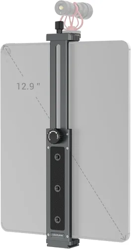 Miniatura 8 de Adaptador de trípode de aluminio para iPad Pro 12.9/11 (6.5"-17.3") - Soporte universal para tableta con tornillo de 1/4