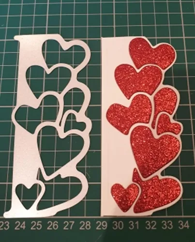 Miniatura 3 de Lapoo Troqueles de Corte de Metal de Fondos 3D con Marco para Álbumes de Recortes, Nuevos Troqueles de Corte DIY para Hacer Tarjetas de Álbum, En