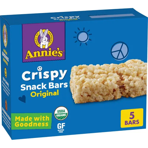 Miniatura 10 de Annie's Birthday Cake - Barritas crujientes para aperitivos, sin gluten, 5 barras, 3.9 onzas