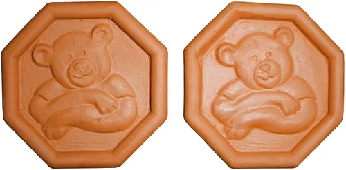Miniatura 7 de JBK Pottery Ahorro de gránulos: minimiza el endurecimiento y la aglomeración, disco de terracota duradero, protector hermético para frescura, ideal