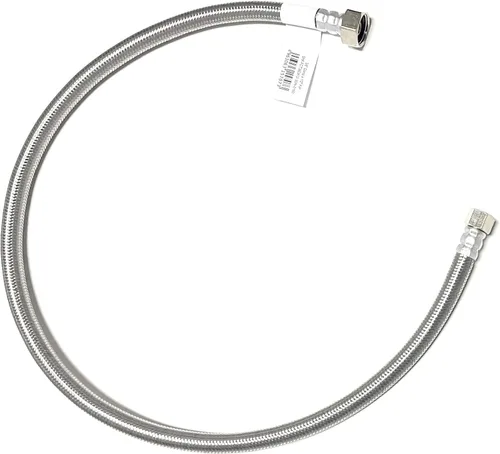 Miniatura 29 de Línea de conector de suministro de agua para grifo, línea de suministro de grifo, rosca de compresión hembra de 3/8 x rosca de tubo de hierro hembra