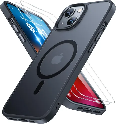 Miniatura 145 de Miracase Funda diseñada para iPhone SE 2022/SE 2020/7/8, funda multicolor de silicona a prueba de golpes (rojo)