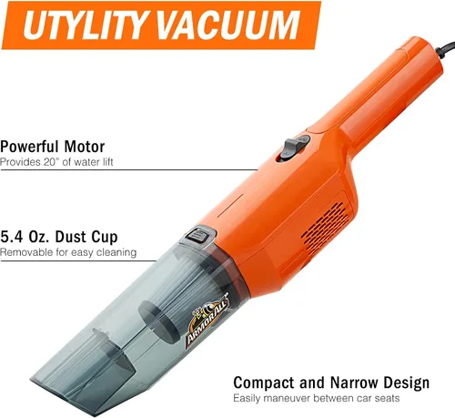Miniatura 2 de Armor All AA12V2 0903 Aspiradora para autos, Compacta, Naranja