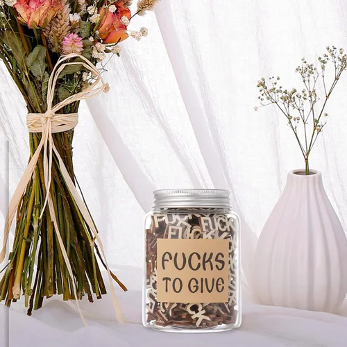 Miniatura 6 de Fucks to Give in a Jar - Tarro de regalo (9 onzas), regalo de cumpleaños, regalo divertido – Día de San Valentín, aniversario, regalo de cumpleaños