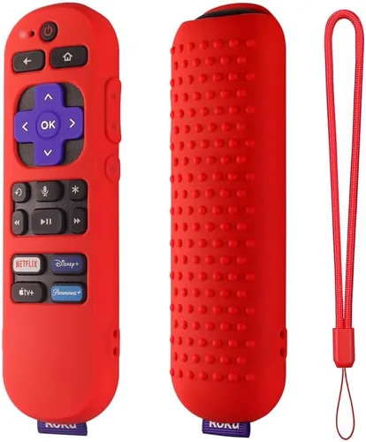 Miniatura 8 de Hi Color Funda de silicona para Roku Streaming Stick 4k, Roku Express 4K+ Remote, Roku Voice Remote (oficial) RCA1R 2023, cubierta remota Roku Negro