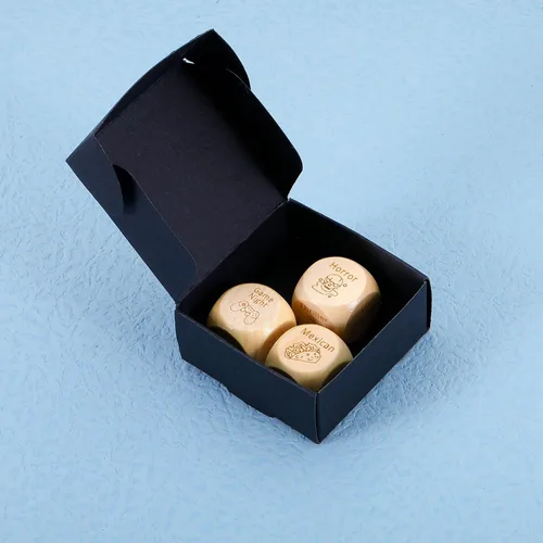 Miniatura 21 de Dados de aniversario para parejas, novio, marido, novia, esposa, dados divertidos para adultos, dados traviesos para parejas, regalos Birtdhay