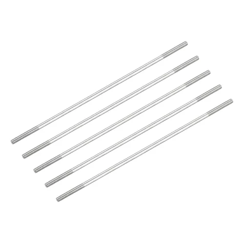Miniatura 24 de METALLIXITY Tornillos de doble extremo (rosca M8, longitud 80 mm) 5 piezas, pernos de varilla roscada doble de acero inoxidable 304