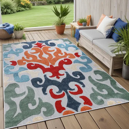 Miniatura 37 de SUPERIOR - Alfombra de interior y exterior, perfecta para patio, dormitorio, cocina, sala de estar, entrada, cuarto de juegos, guardería, cubierta