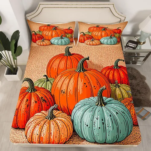 Miniatura 9 de Sábana bajera de galaxia tamaño individual, juego de ropa de cama con purpurina degradado para niños, niñas, niños y mujeres, decoración