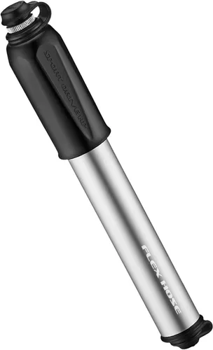 LEZYNE Sport Drive HP - Bomba de mano compacta para bicicleta, 120 PSI de alta presión de aluminio CNC Mini bomba de bicicleta para neumáticos de
