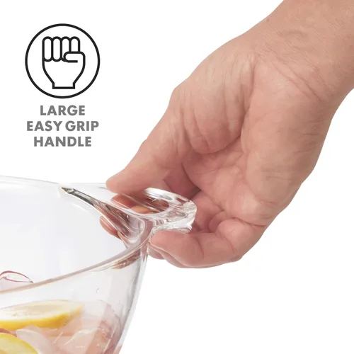 Miniatura 6 de OGGI Cubo de Hielo Cuadrado de Acrílico - Enfriador de Bebidas Transparente con Asas, Enfriador de Vinos, Enfriador de Cervezas, Cubos de Bebidas