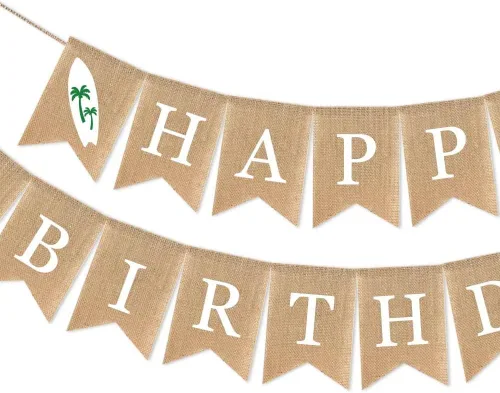 Miniatura 2 de Cartel de feliz cumpleaños de tabla de surf
