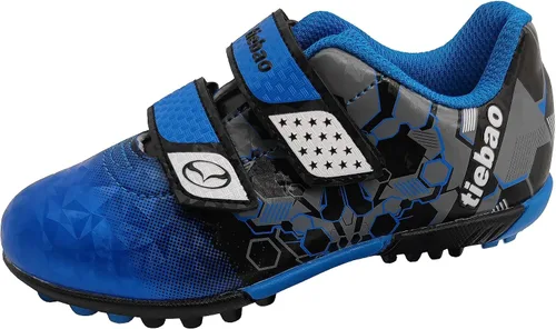 Zapatos de fútbol para niños y niñas, zapatos de césped firme para deportes al aire libre (bebéniño pequeño)