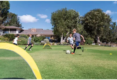 Miniatura 5 de SKLZ Playmaker - Juego de portería desplegable portátil para entrenamiento y juegos de recolección (incluye 2 goles)