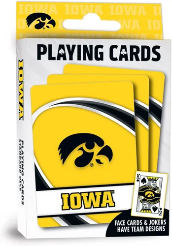 Miniatura 54 de Naipes de los patos de Oregon de la NCAA, 2.5" x 3.5
