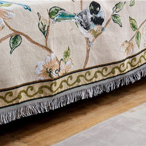 Miniatura 7 de Mantas Boho Reversibles Mantas Tejidas Cubiertas Hippie para Sofá Cama Sillón Reclinable Sofá Tapiz Bohemio Protector de Muebles Colorido