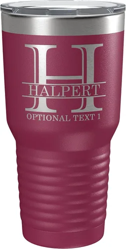 Miniatura 40 de Vaso personalizado de acero inoxidable aislado con tapa de 30 onzas (17 colores) con recubrimiento en polvo, grabado personalizado, idea de regalo