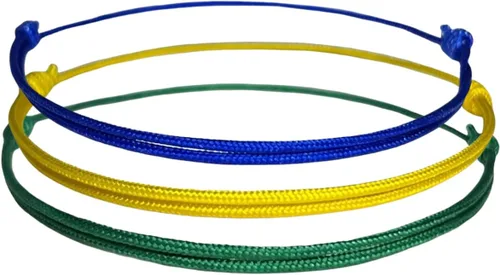 Miniatura 11 de World Cup Countries Soccer Flag Cord Bracelet for Men or Women - Country flag Pulsera bandera Pais Copa Mundial Futbol Hombre Mujer - Sports String