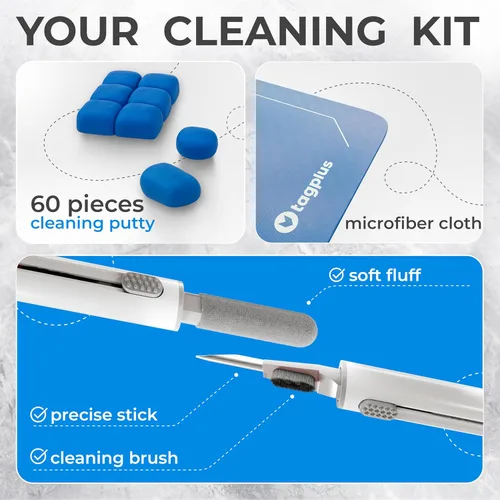 Miniatura 4 de Kit de limpieza para Airpod + herramienta de limpieza Pro - Compatible con kit de limpieza de auriculares para iPhone, kit de limpieza para iPhone