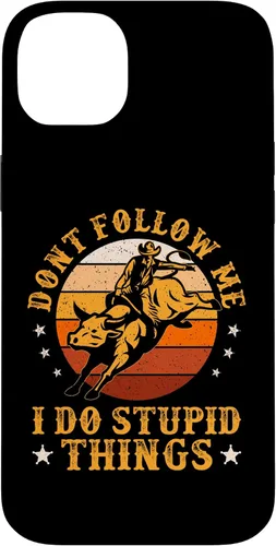 Miniatura 34 de Carcasa vintage para iPhone XS Max Don't Follow Me I Do Stupid Things