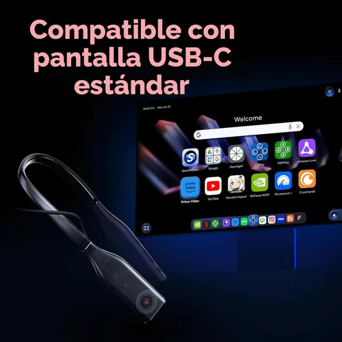 Miniatura 4 de VITURE Pro Neckband, Socio Oficial de PSPlay, Multipantalla/3DoF/Seguimiento Suave/Modo Ambiental, Reproductor 3D, Asistente AI, Libertad Casi