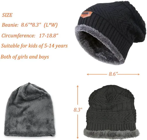 Miniatura 5 de Gorro de invierno para niños y niñas (5 14 años)