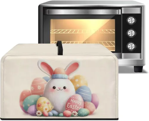 Miniatura 22 de Cubierta de horno de microondas de convección para encimera, tostadora, horno, protector de electrodomésticos para decoración de cocina del hogar