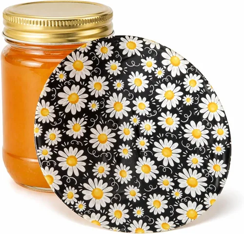 Miniatura 19 de Andreas Jo-86 - Abrelatas de silicona, girasol – Agarre de tapa antideslizante de 6.25 pulgadas y pelador de ajos, apto para alimentos