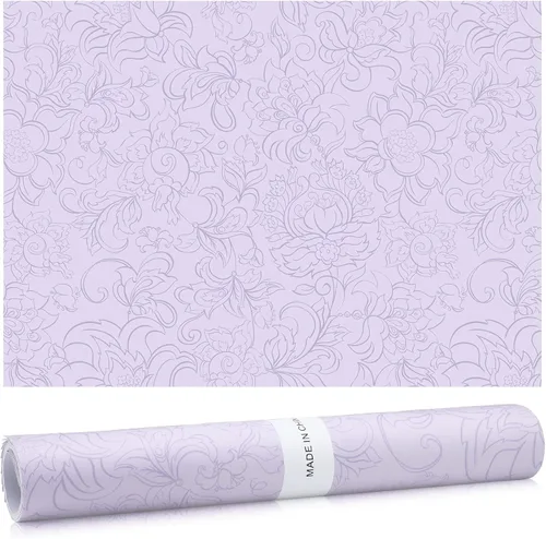 Miniatura 13 de Gersoniel 10 hojas de forros de cajones para aparadores, revestimientos de cajones perfumados, papel perfumado no adhesivo para estantes fragantes