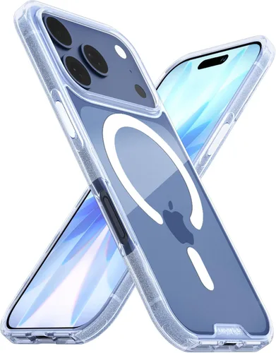 Miniatura 15 de Smartish® - Funda MagSafe transparente para iPhone 17, Gripmunk, funda delgada magnética [ligera + protectora], cubierta de agarre delgada