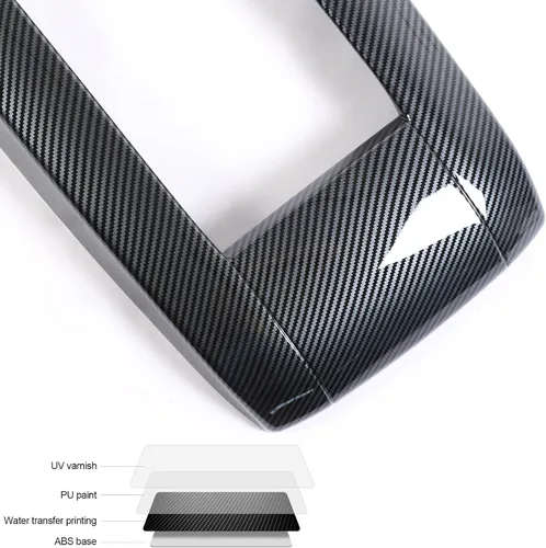 Miniatura 5 de Cubierta para caja de reposabrazos de control central para Toyota Highlander 2020-2025, protector de reposabrazos de fácil limpieza antiarañazos