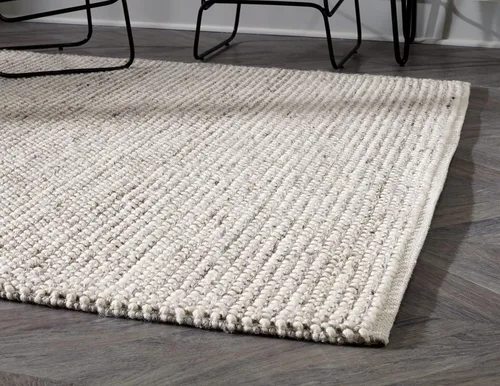 Miniatura 6 de Signature Design by Ashley Jossick - Alfombra neutra de pelo bajo de 7 pies 8 pies x 10 pies, color beige y gris
