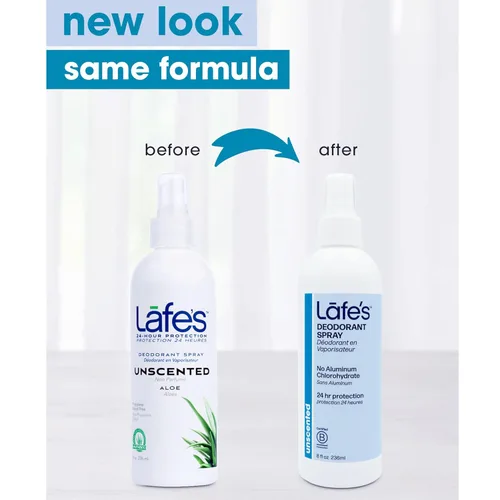 Miniatura 2 de Lafe's Desodorante natural Desodorante natural sin aluminio de 8 onzas para mujeres y hombres Sin parabenos y sin bicarbonato de sodio