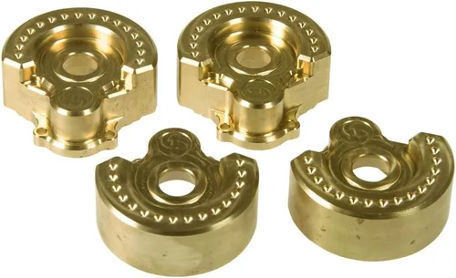 MOHERO - Pack de 4 pesos de latón para rueda interna de 1/10 RC Traxxas TRX-4, #A