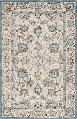 Miniatura 18 de SAFAVIEH Antiquity Collection - Alfombra decorativa de 3 x 5 pies, color marfil y beige, hecha a mano, lana tradicional, ideal para zonas de alto