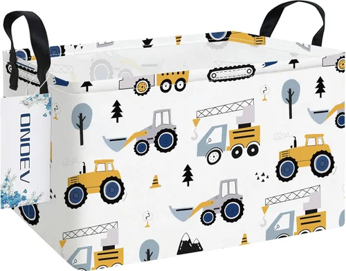 Miniatura 15 de Cesta de lavandería plegable rectangular, canasta de lona, cesta para guardería, adecuada para niños, oficina, dormitorio, ropa, almacenamiento