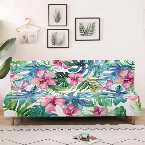 Miniatura 22 de Fundas para sofá cama con estampado de vaca marrón girasol con bandas elásticas para el hogar, sala de estar, fácil de instalar, antideslizante